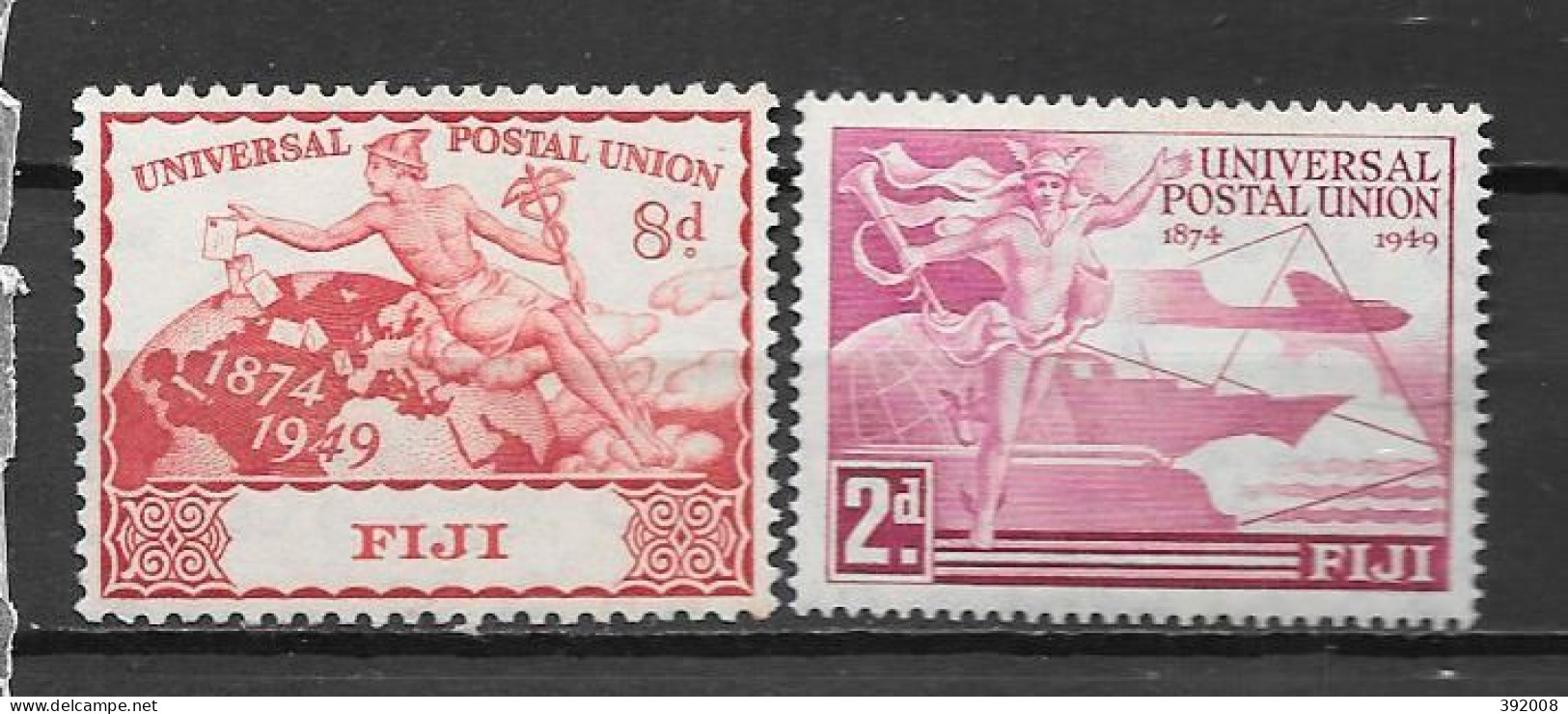 1949 - FIDJI **MNH - 75  ANS UPU  - Emissions Communes