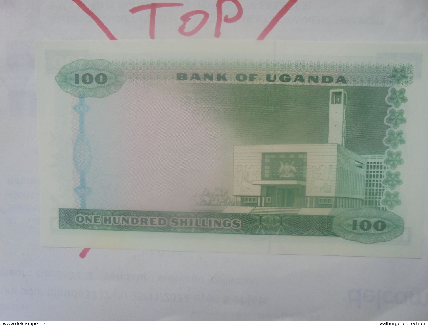 OUGANDA 100 SHILLINGS 1966 Neuf (B.33) - Uganda