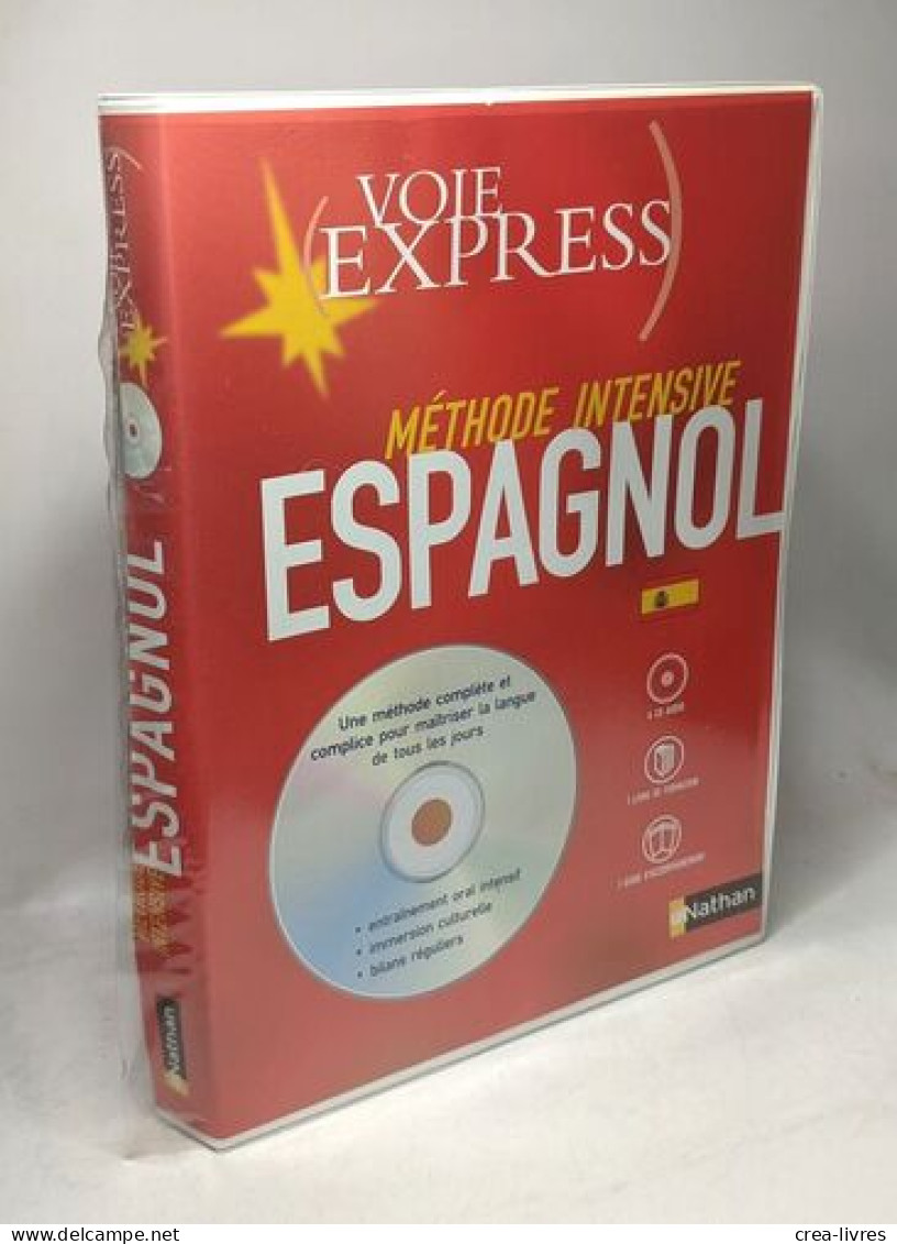 Voie Express Série Intensive : Espagnol (1 Livre + Coffret De 4 CD) - Non Classés