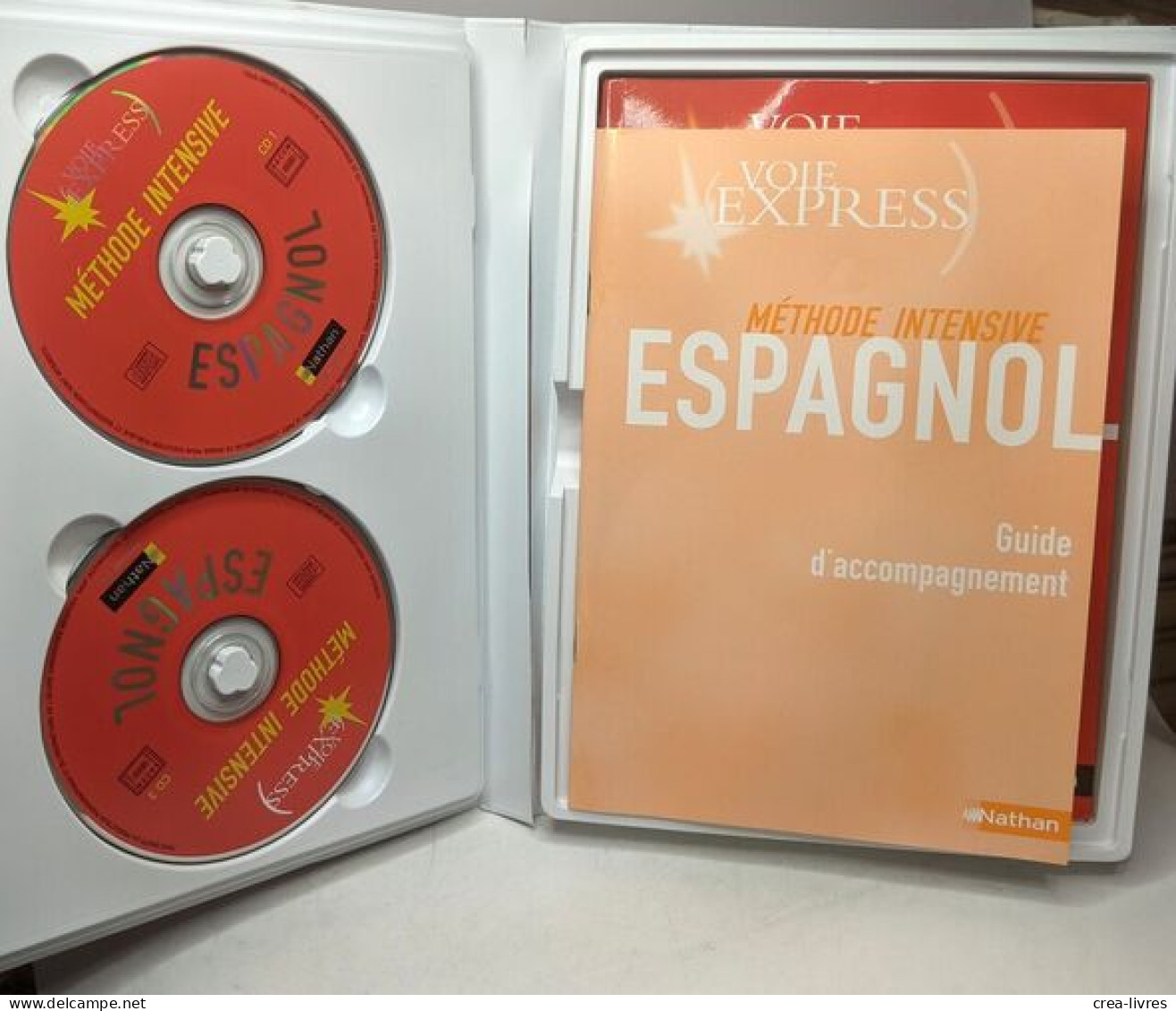 Voie Express Série Intensive : Espagnol (1 Livre + Coffret De 4 CD) - Non Classés