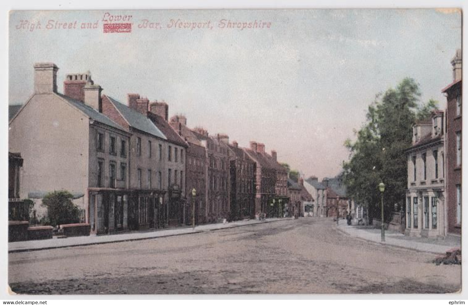Newport Shropshire High Street And Lower Bar - Shropshire