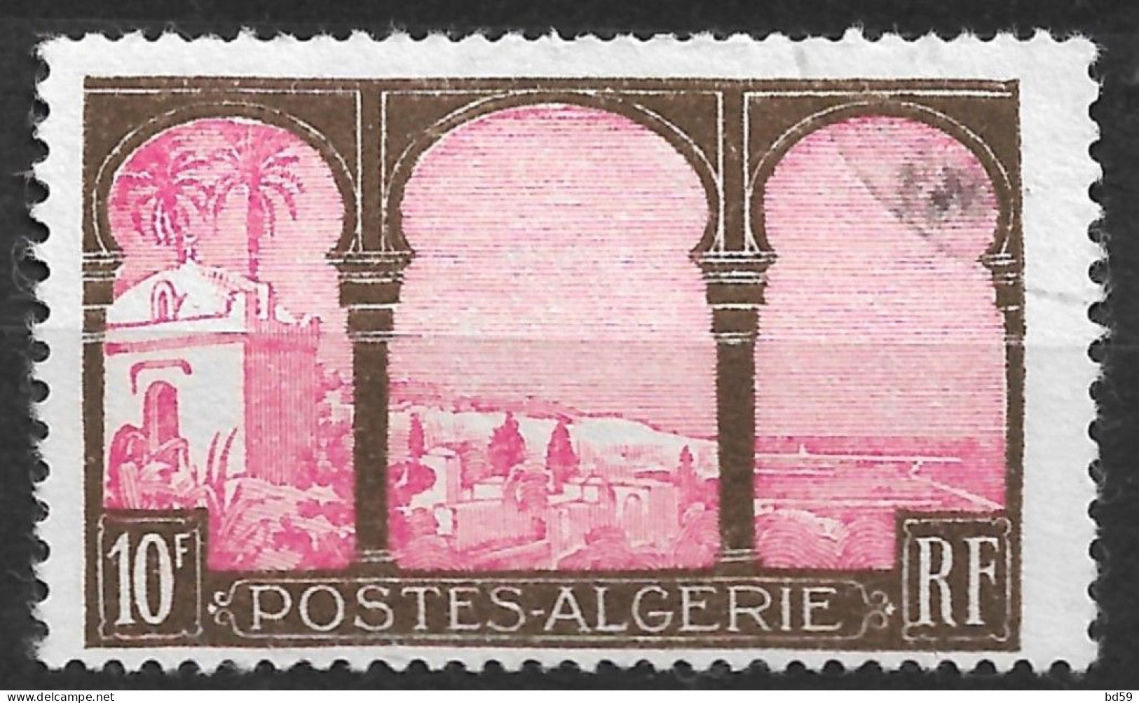 ALGERIE 1926-1942 Série Courante Vues D'ALGER Dont Le N° Y&T 84 Cote 100€ - Gebraucht