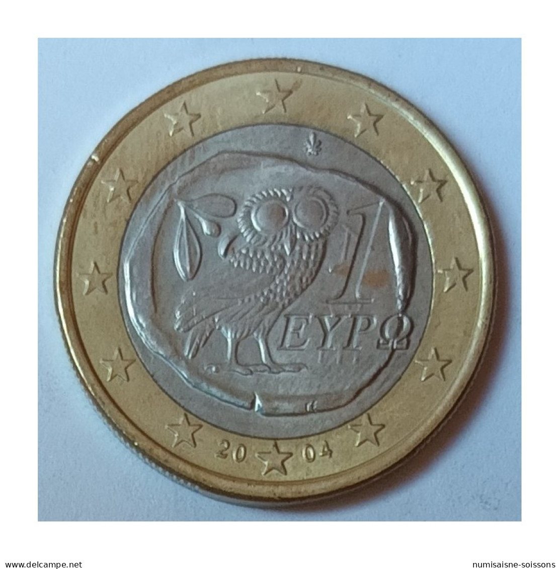 GRECE - KM 187 - 1 EURO 2004 - CHOUETTE D' ATHENES - SPL - Griekenland