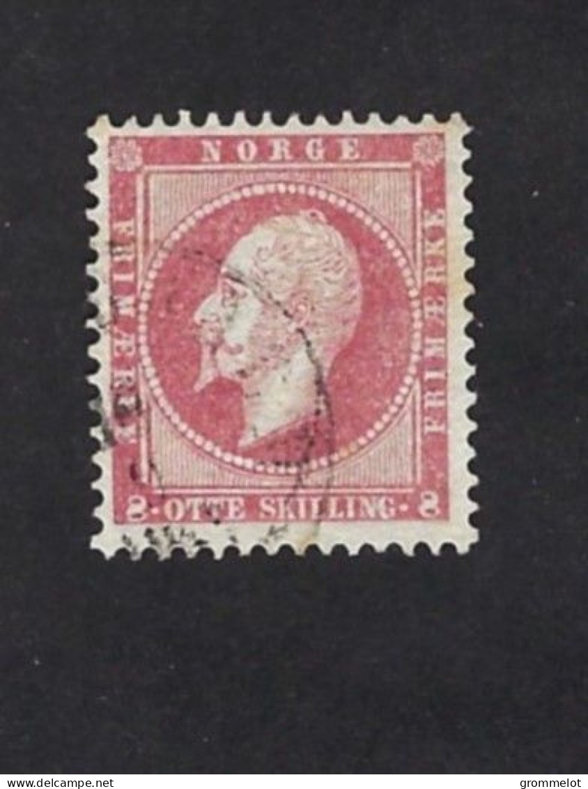 NORVEGE: YV 5 (1856), Perf 13, Oblitération Légère, Bonne Perf ,no Thin, No Crease,  Good Condition - Usati