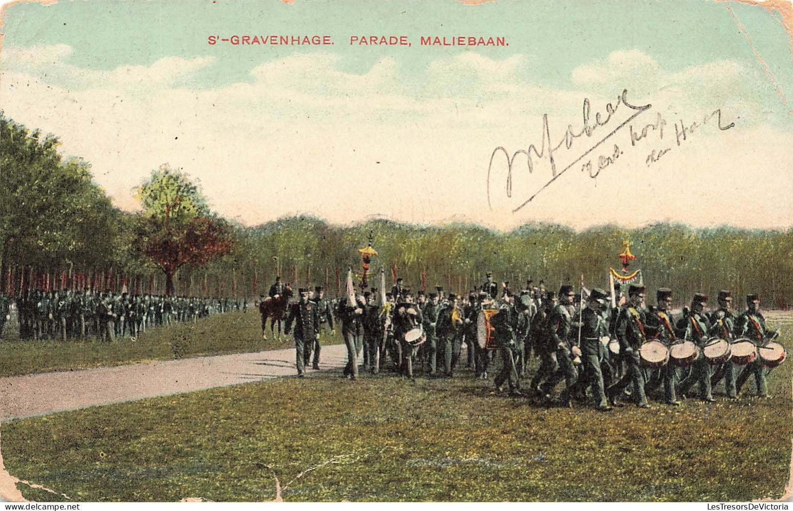 PAYS BAS - S'Gravenhage - Parade Maliebaan - Colorisé - Carte Postale Ancienne - Den Haag ('s-Gravenhage)