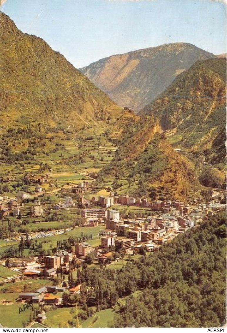 ANDORRE VALLS D ANDORRA Vue Panoramique Sur Les ESCALDES Et La Vallee 11(scan Recto-verso) MA1899 - Andorre