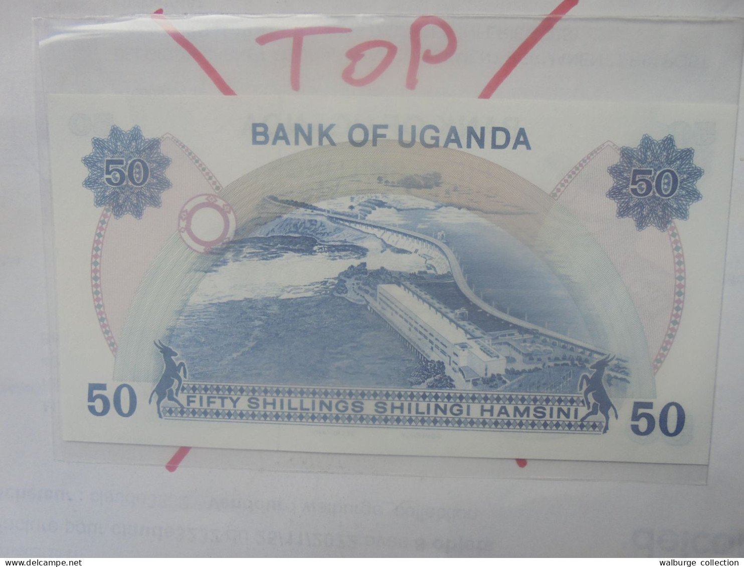 OUGANDA 50 SHILLINGS 1973 Neuf (B.33) - Uganda