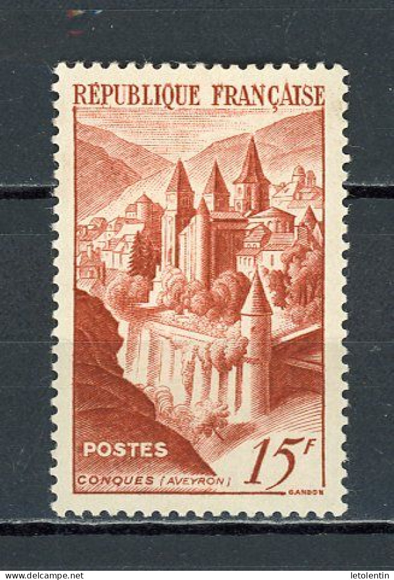 FRANCE -  CONQUES - N° Yvert  792* - Neufs