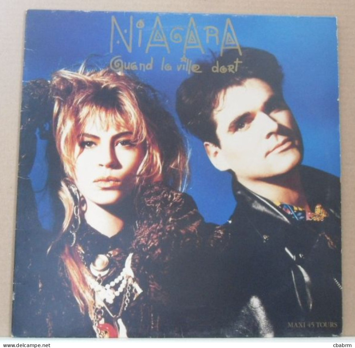 MAXI 45 TOURS NIAGARA QUAND LA VILLE DORT - POLYDOR 885 726-1 En 1987 - 45 Rpm - Maxi-Single