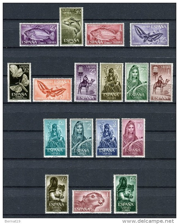 Sahara 1964. Completo ** MNH. - Spaanse Sahara