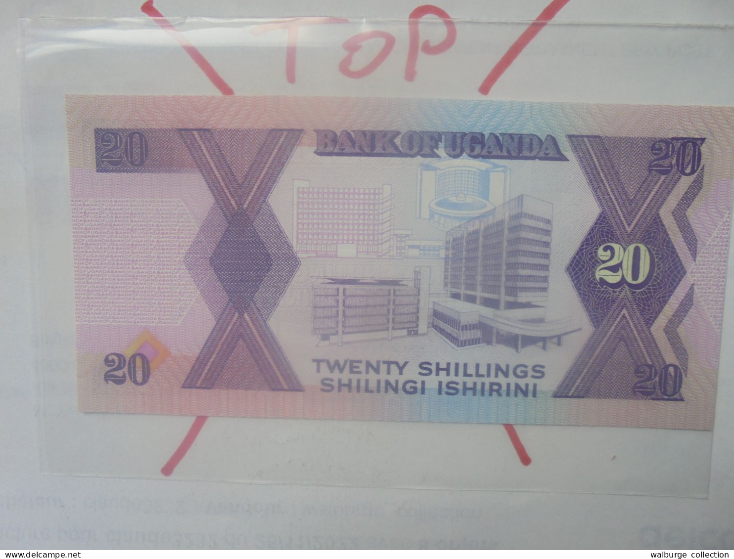 OUGANDA 20 SHILLINGS 1988 Neuf (B.33) - Oeganda