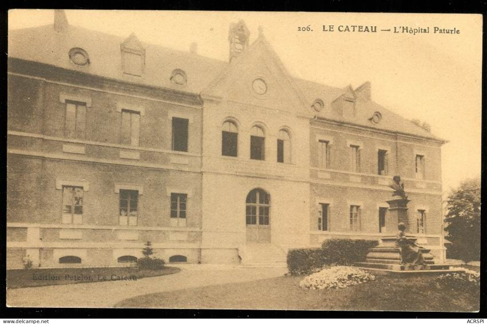 Le Cateau Cambresis L'hopital PATURLE édition MitaineKarrer Carte Rare - Le Cateau