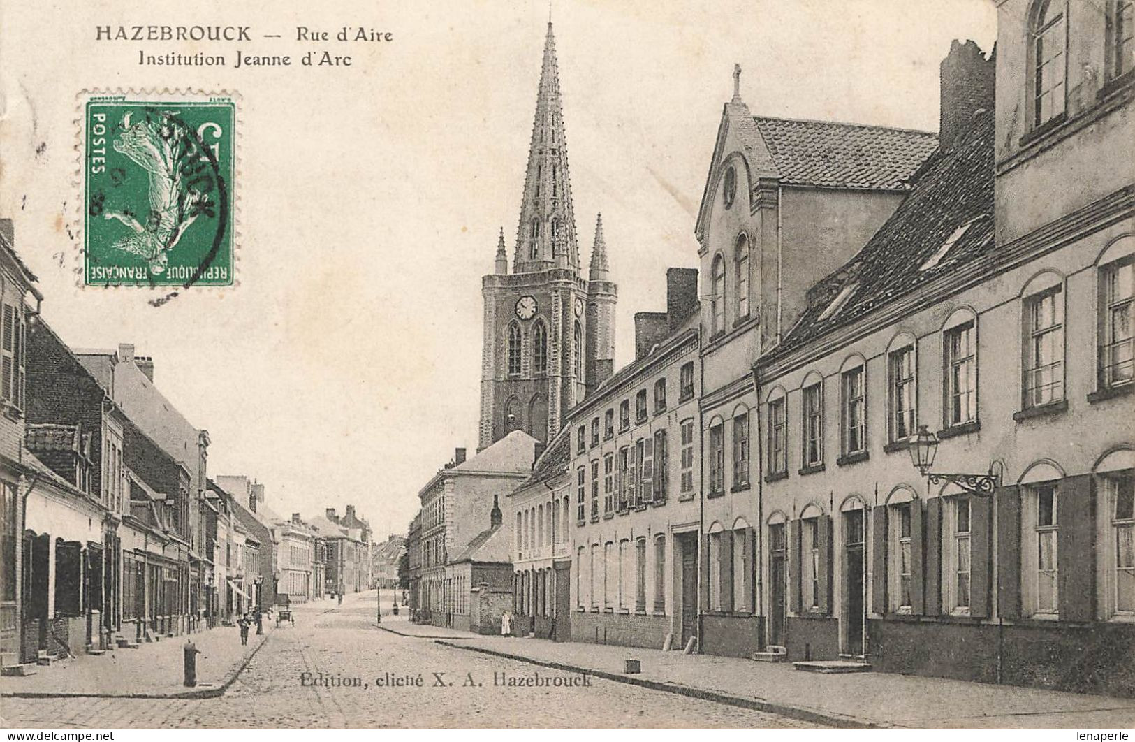 D4195 HAZEBROUCK Rue D'aire - Hazebrouck