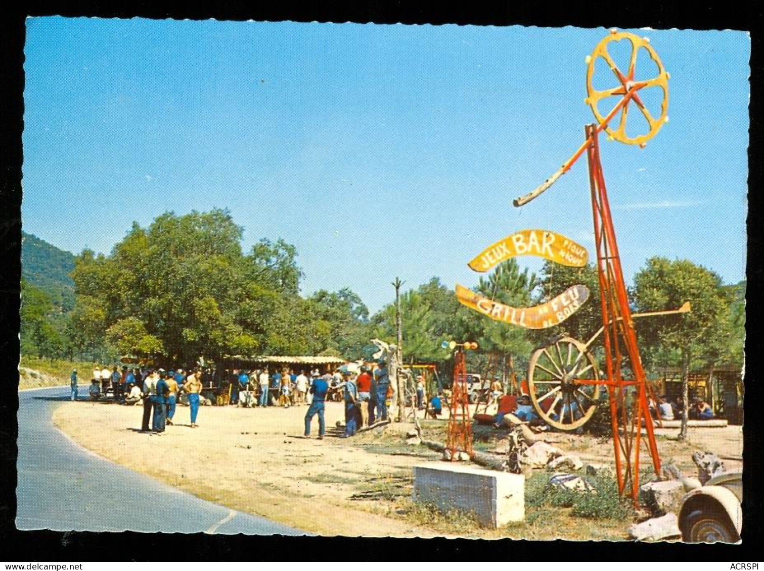 SAINTE MAXIME  Le Bar Restaurant Champêtre Du Parc édition Sofer Carte Rare - Sainte-Maxime