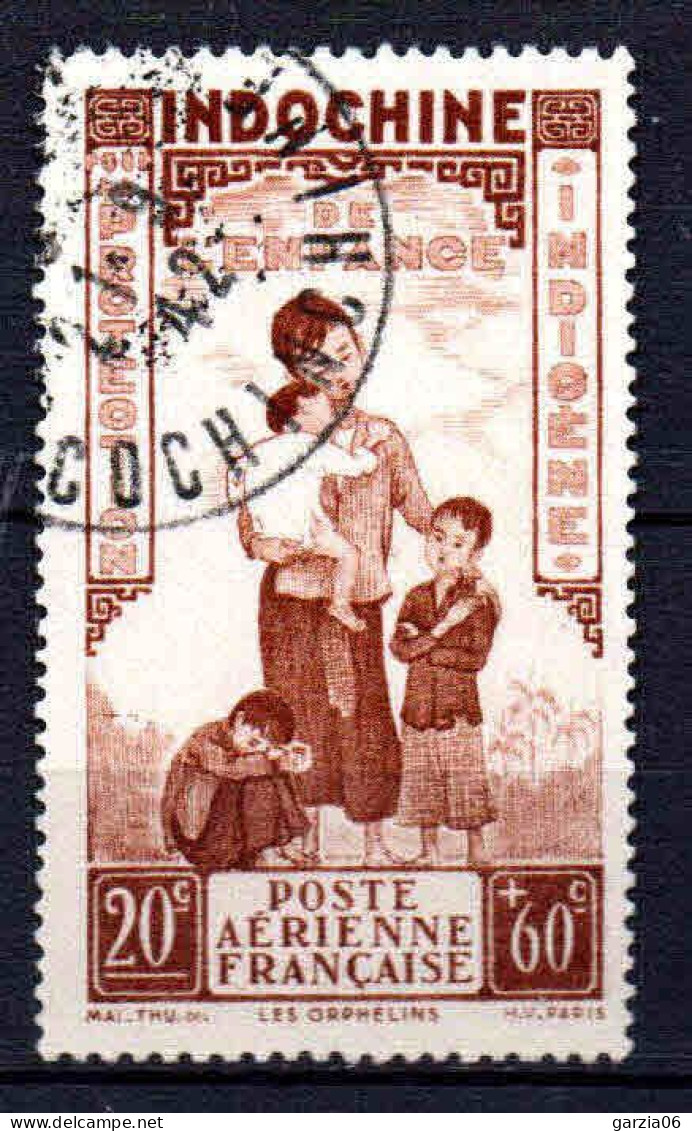 Indochine  - 1942 - Protection De L' Enfance -  PA 21 - Oblit - Used - Poste Aérienne
