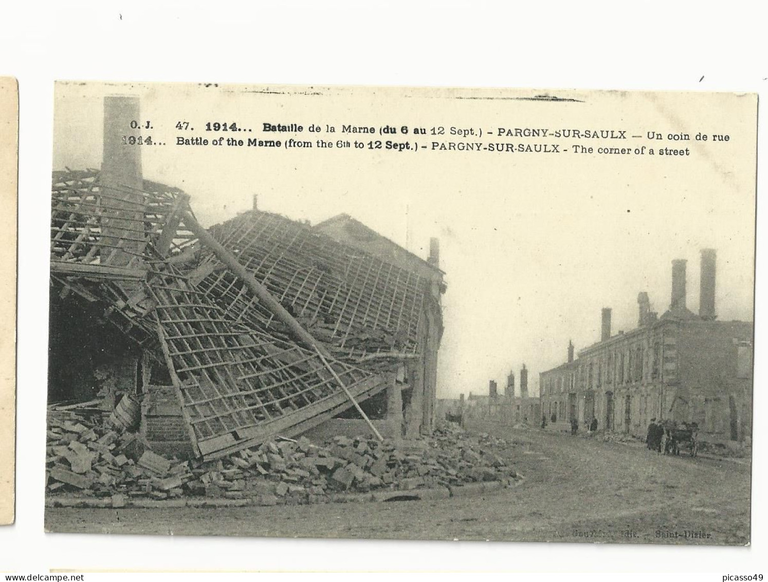 Marne , Pargny Sur Saulx , Un Coin De Rue - Pargny Sur Saulx