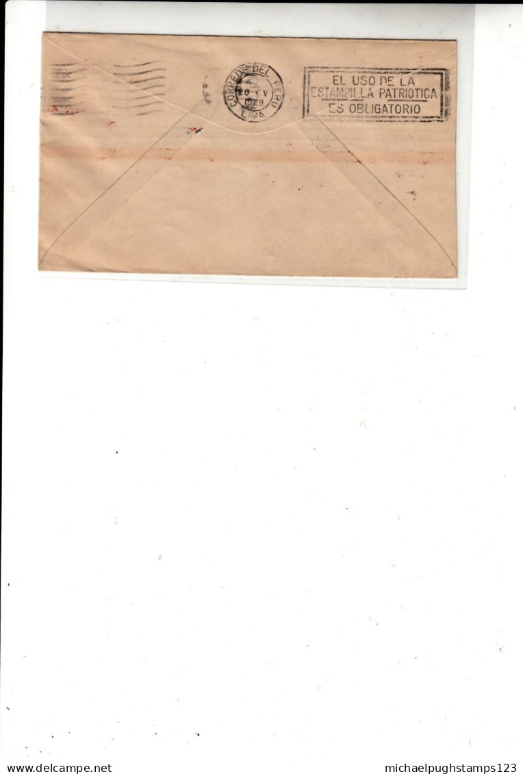 Panama Canal Zone / Stationery / Airmail / Peru - Panama