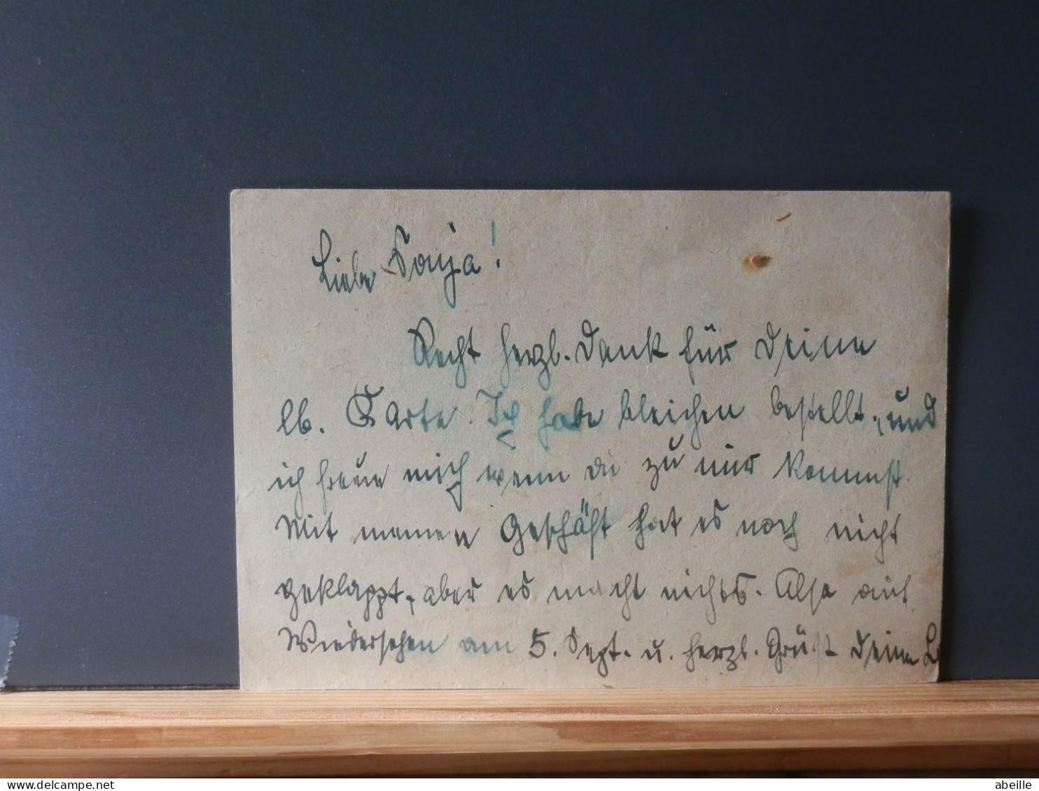 106/720  LETTRE ALLEMAGNE OBL.KARL MAY-MUSEUM 1945 GEBUHR-BEZALT - Ecrivains