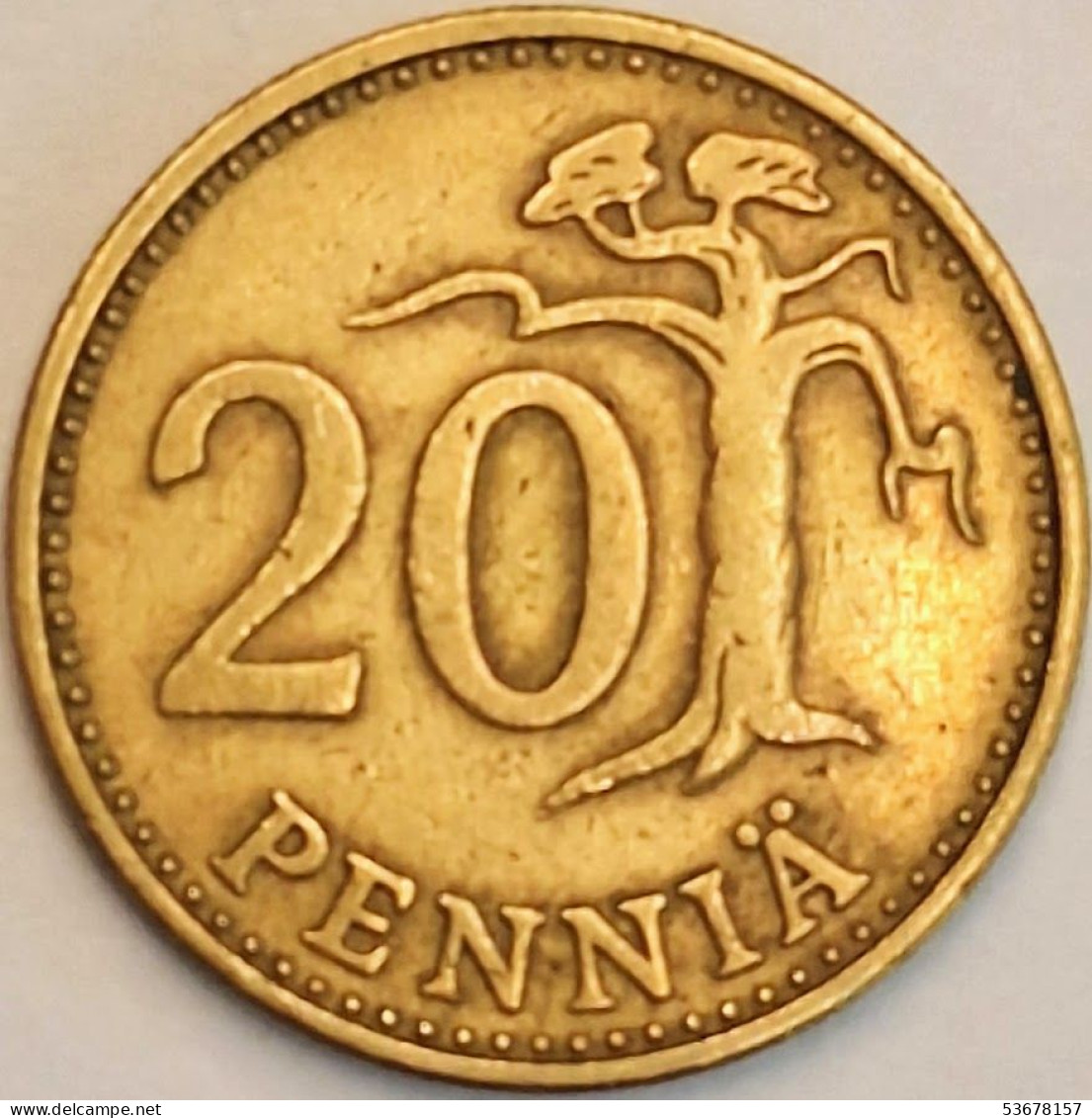 Finland - 20 Pennia 1964 S, KM# 47 (#3927) - Finlande