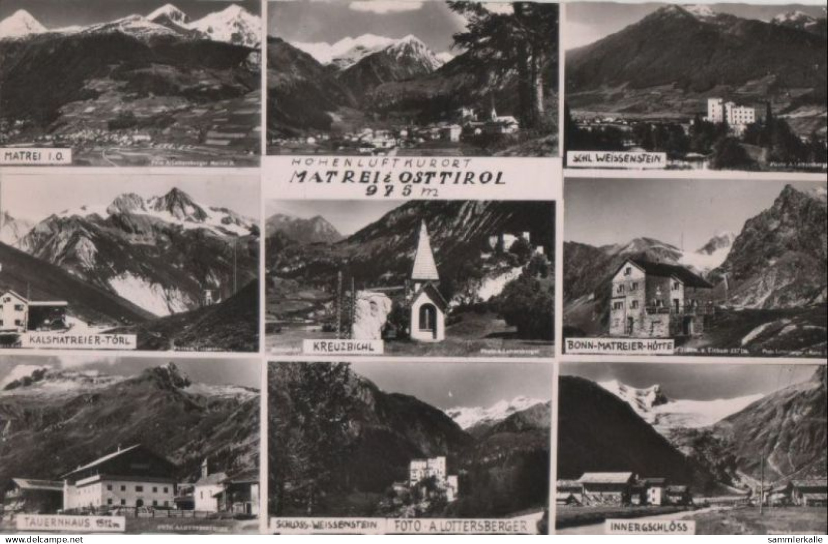 71219 - Österreich - Matrei In Osttirol - U.a. Totale - 1959 - Matrei In Osttirol