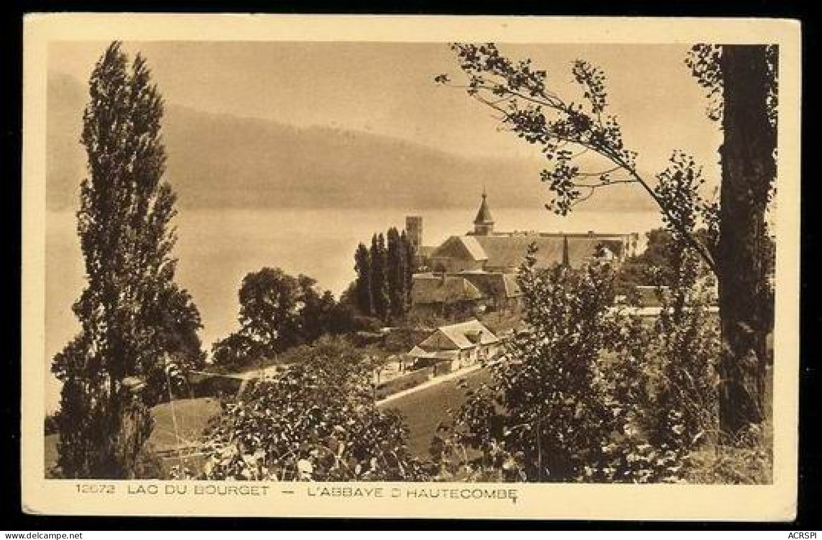 HAUTECOMBE L'abbaye Carte N° 12672 Carte Rare - Le Bourget Du Lac