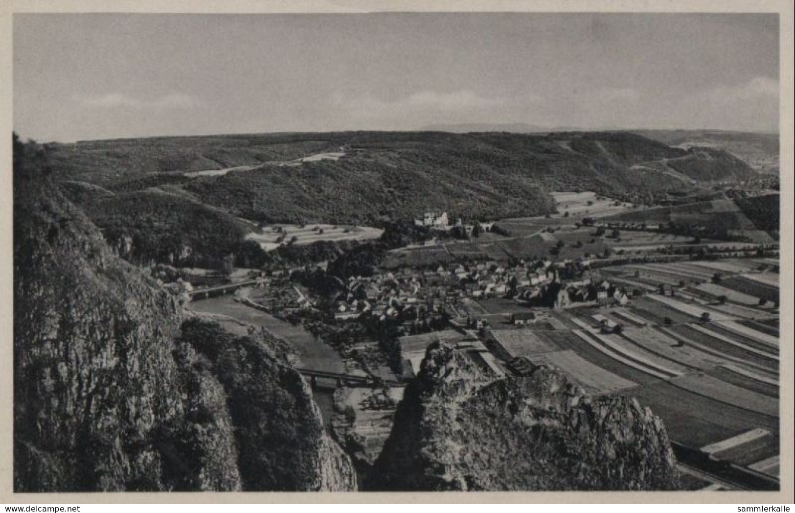 62163 - Ebernburg - Blick Vom Rotenfels - Ca. 1935 - Bad Münster A. Stein - Ebernburg