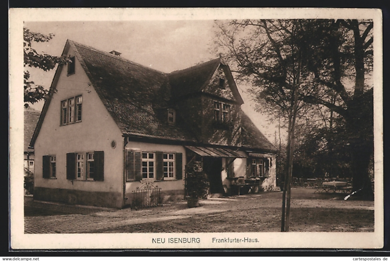 AK Neu-Isenburg, Gasthof Frankfurter Haus  - Neu-Isenburg