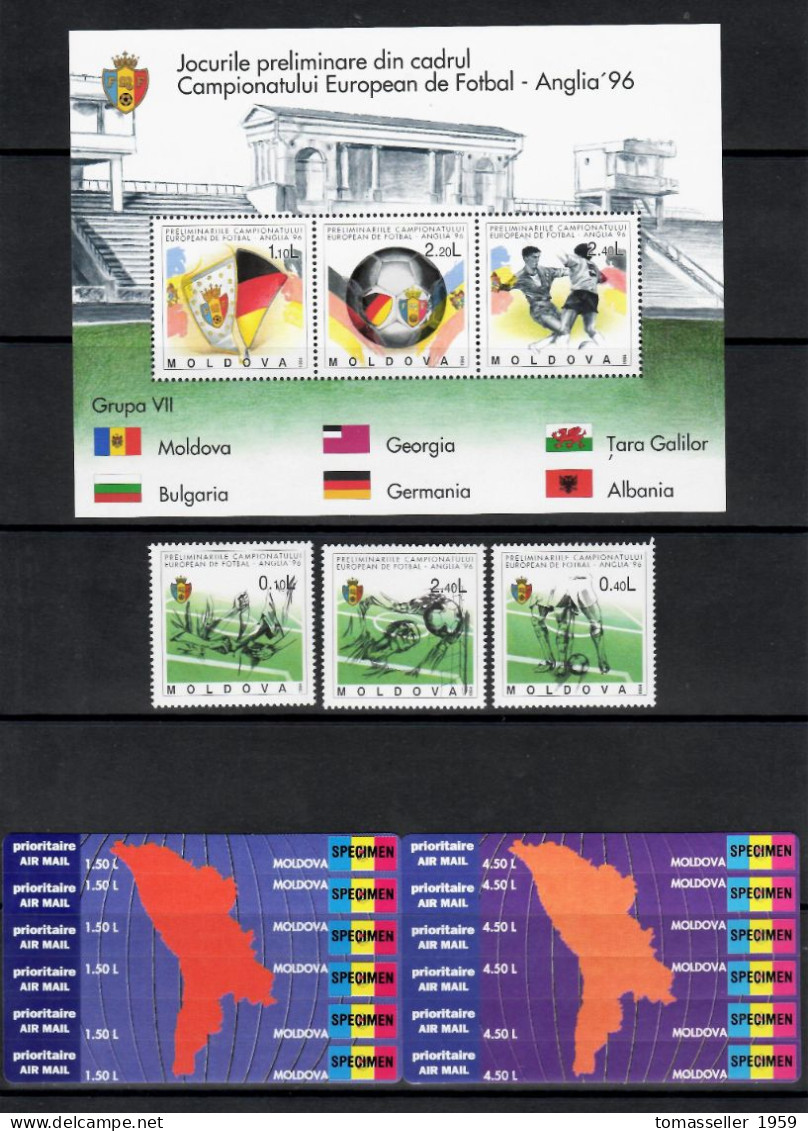 Moldova- 14 !!! Years (1994- 2007)  Sets- Almost 160 Issues.MNH** - Moldavia