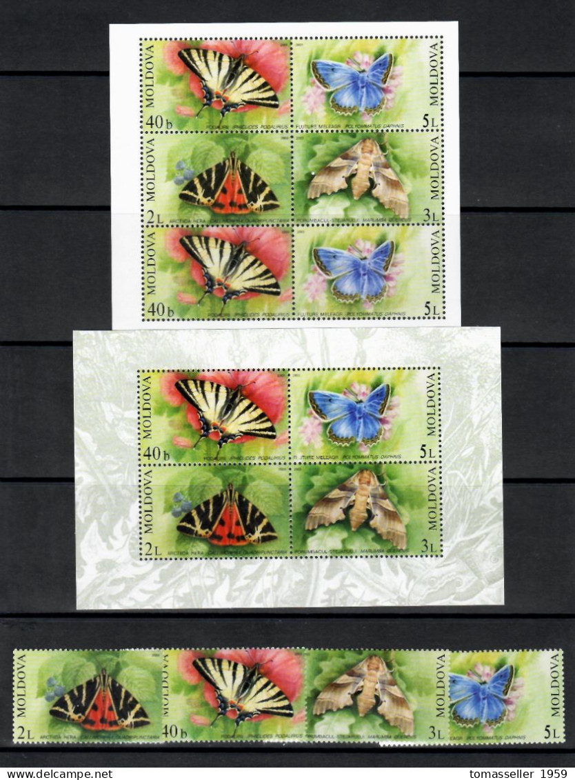 Moldova- 14 !!! Years (1994- 2007)  sets- Almost 160 Issues.MNH**
