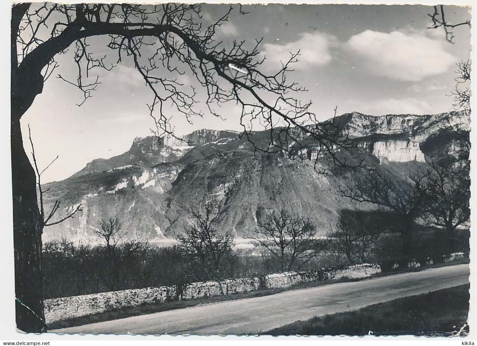 CPSM Dentelée  10.5 X 15  Isère  TULLINS  Vue Des Montagnes Du Vercors - Tullins