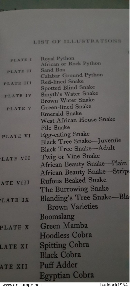 West African Snakes G.S. CANSDALE,longmans 1961 - Wildlife