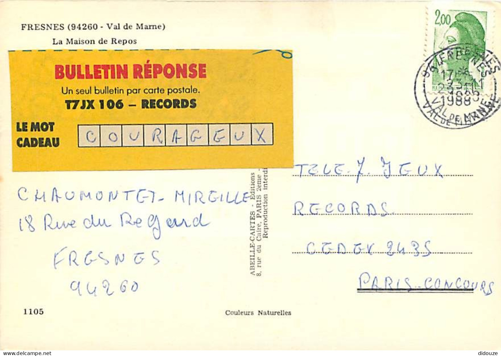 94 - Fresnes - Villa Sainte Marguerite - Maison De Repos - CPM - Voir Scans Recto-Verso - Fresnes