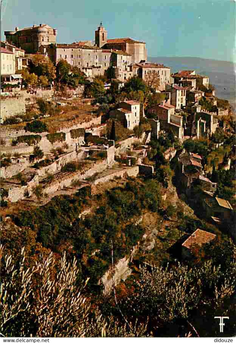 84 - Gordes - Vue Générale Sur Le Village Perché - Flamme Postale - CPM - Voir Scans Recto-Verso - Gordes