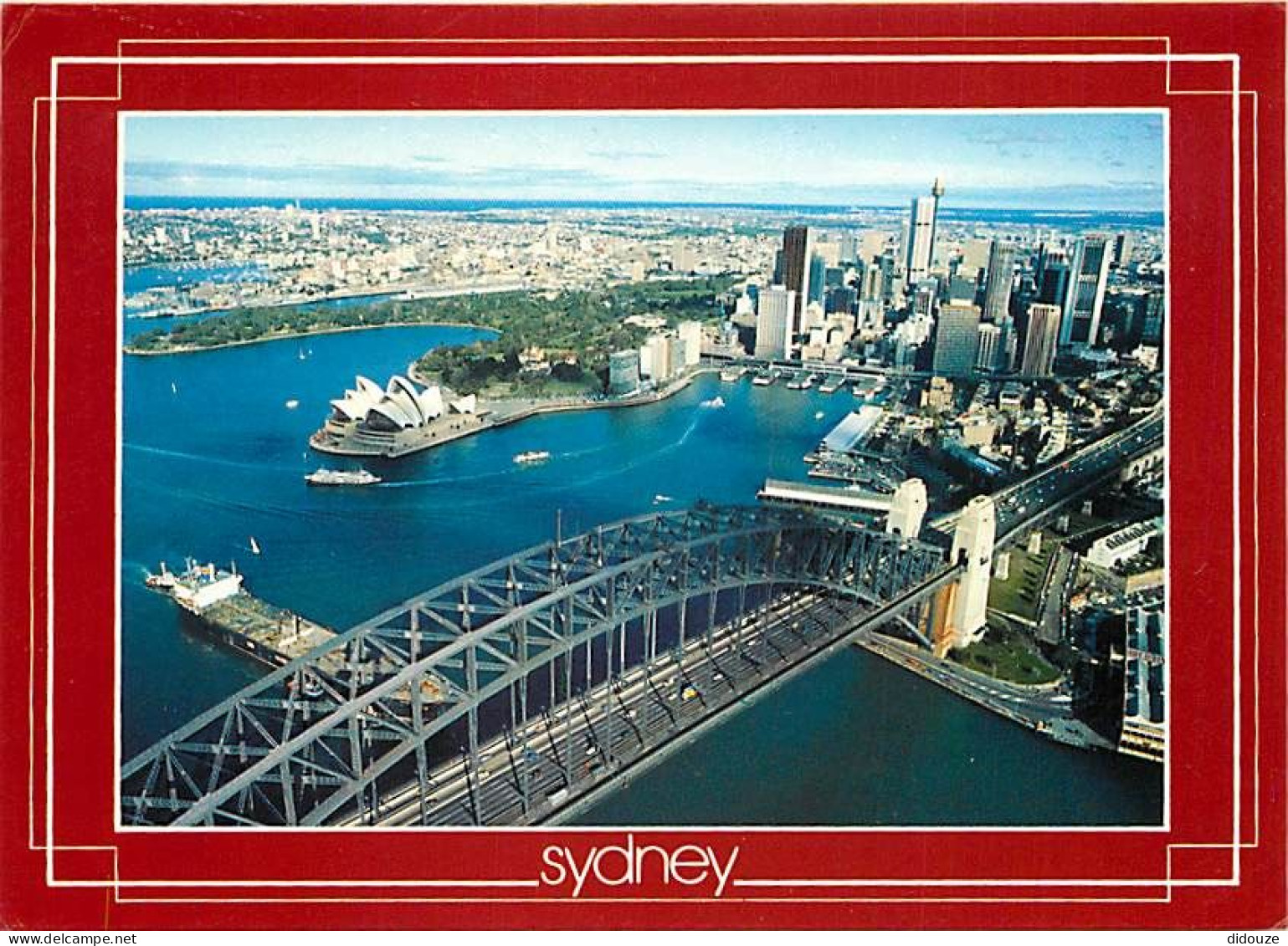 Australie - Australia - Sydney - Vue Aérienne - Aerial View Of Sydney - Showing The Busy Waterway Of Circular Quay - CPM - Sydney