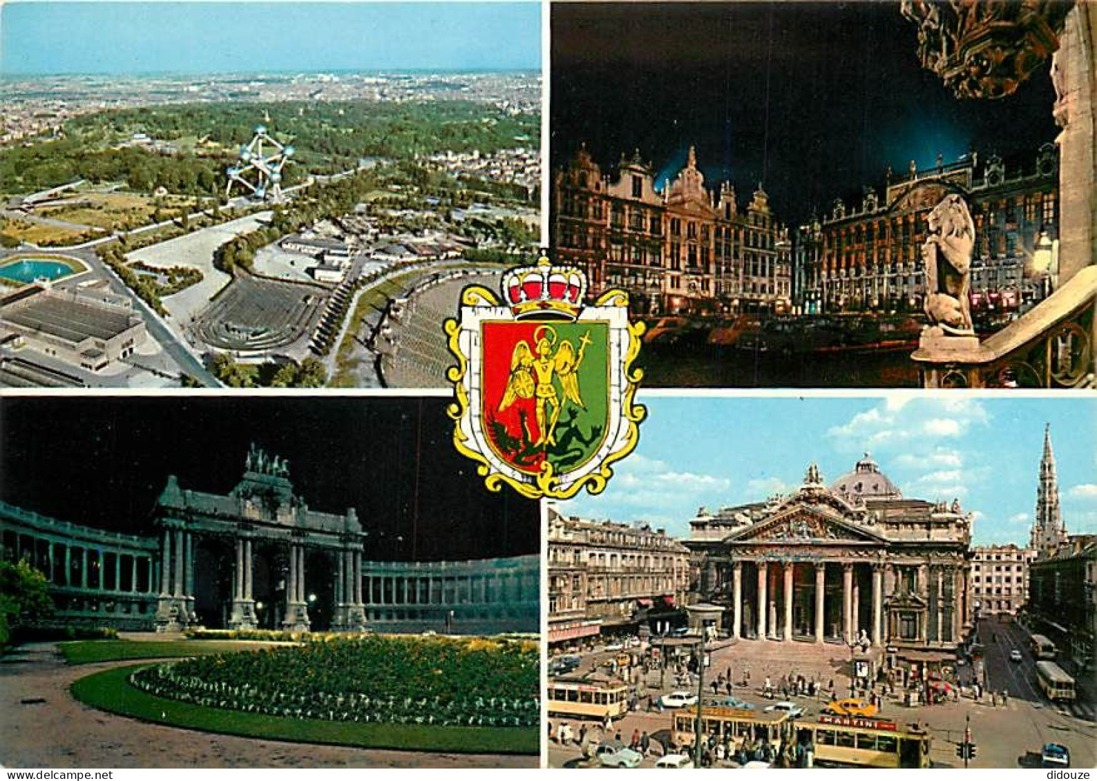 Belgique - Bruxelles - Brussel - Multivues - CPM - Voir Scans Recto-Verso - Panoramische Zichten, Meerdere Zichten