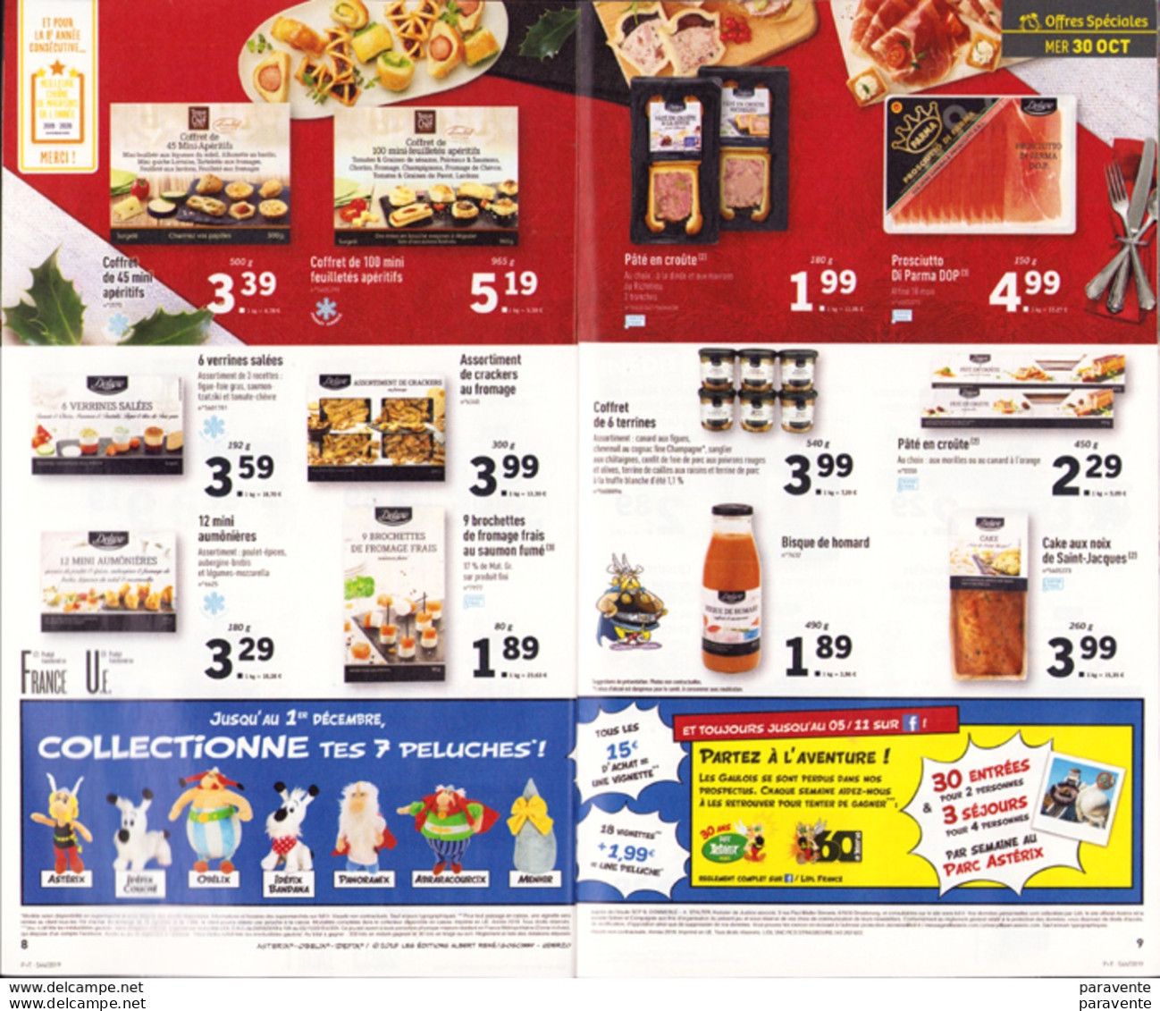 ASTERIX : Catalogue LIDL Novembre 2019 - Asterix