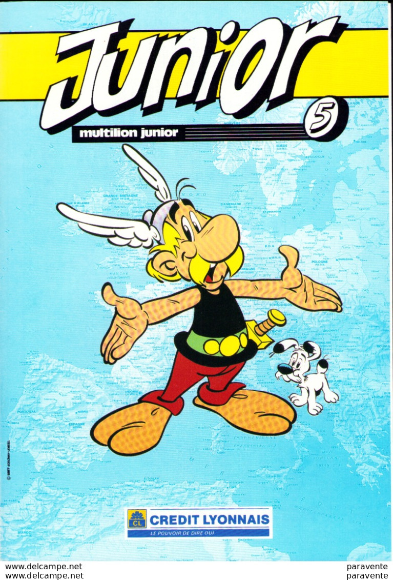 ASTERIX MEZIERES BEN RADIS : Magazine JUNIOR 5 - Astérix