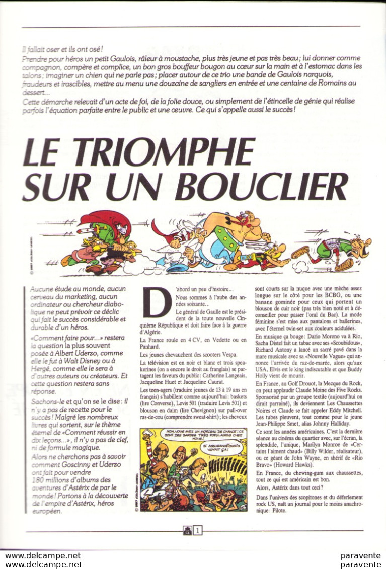 ASTERIX MEZIERES BEN RADIS : Magazine JUNIOR 5 - Astérix