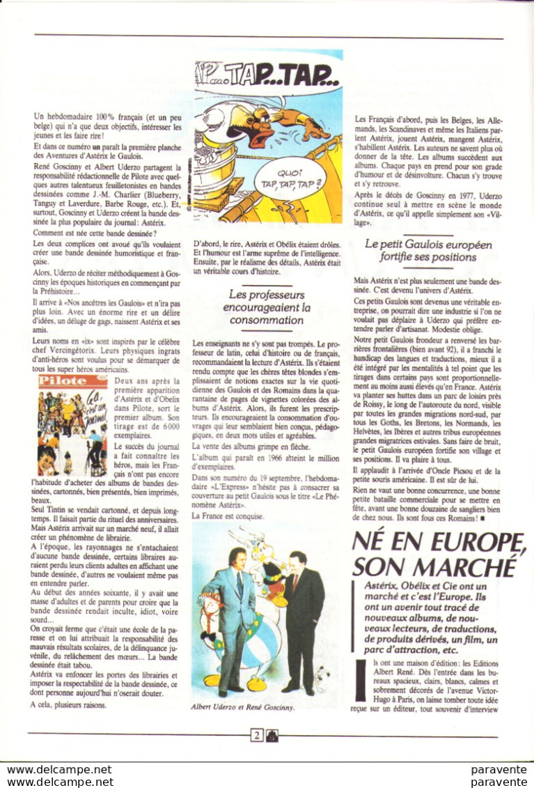 ASTERIX MEZIERES BEN RADIS : Magazine JUNIOR 5 - Asterix