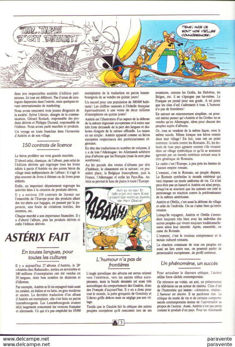ASTERIX MEZIERES BEN RADIS : Magazine JUNIOR 5 - Asterix