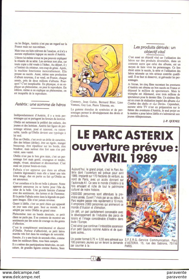 ASTERIX MEZIERES BEN RADIS : magazine JUNIOR 5