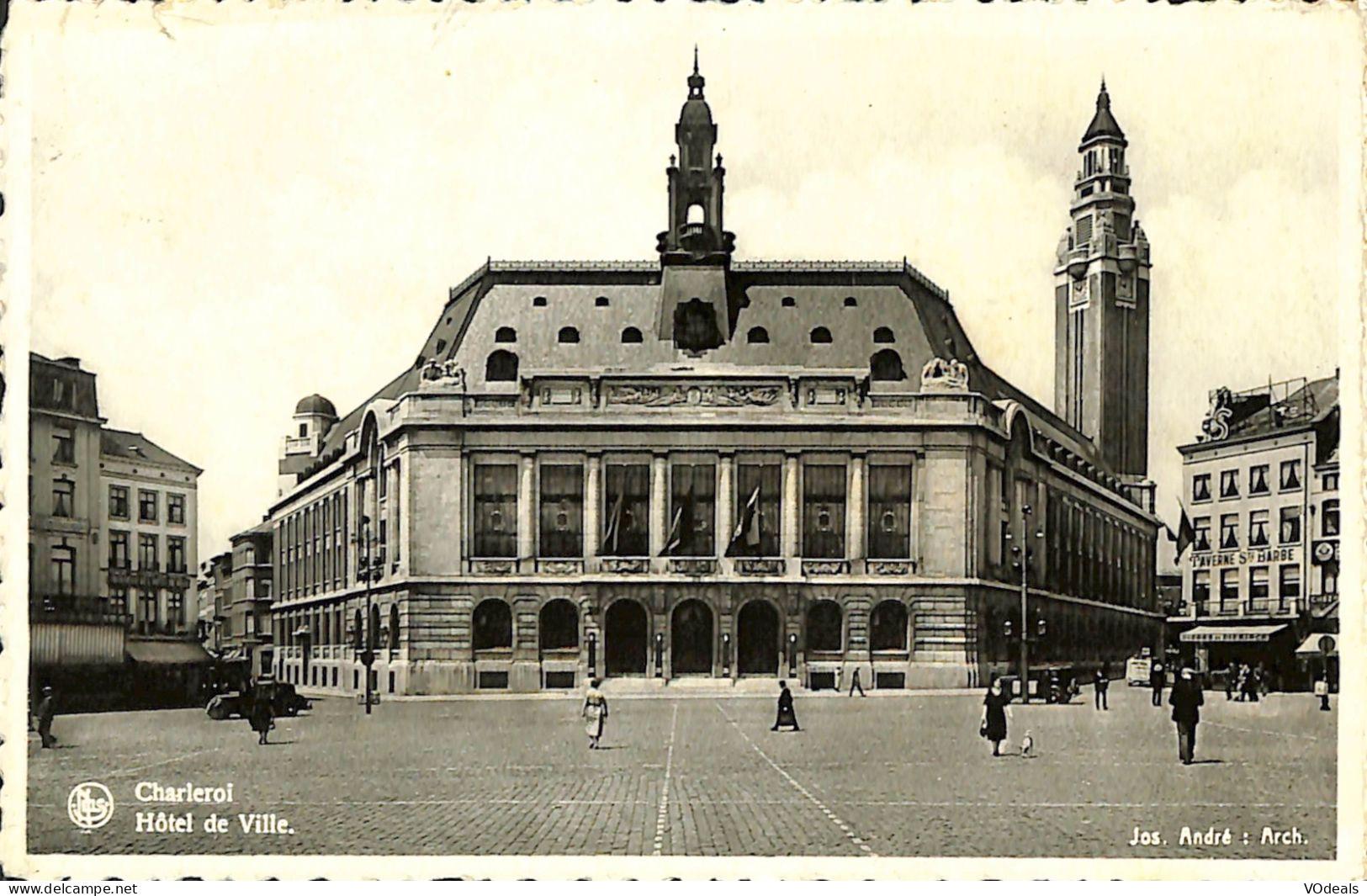 Belgique -  Hainaut - Charleroi - Hôtel De Ville - Charleroi