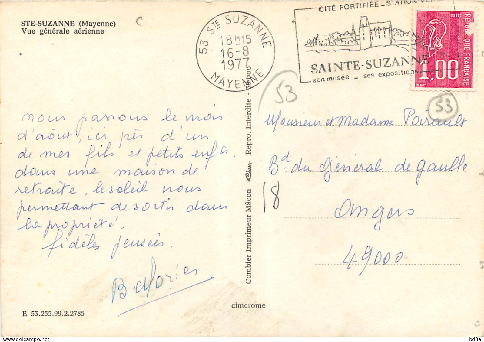53 - SAINT SUZANNE - Sainte Suzanne