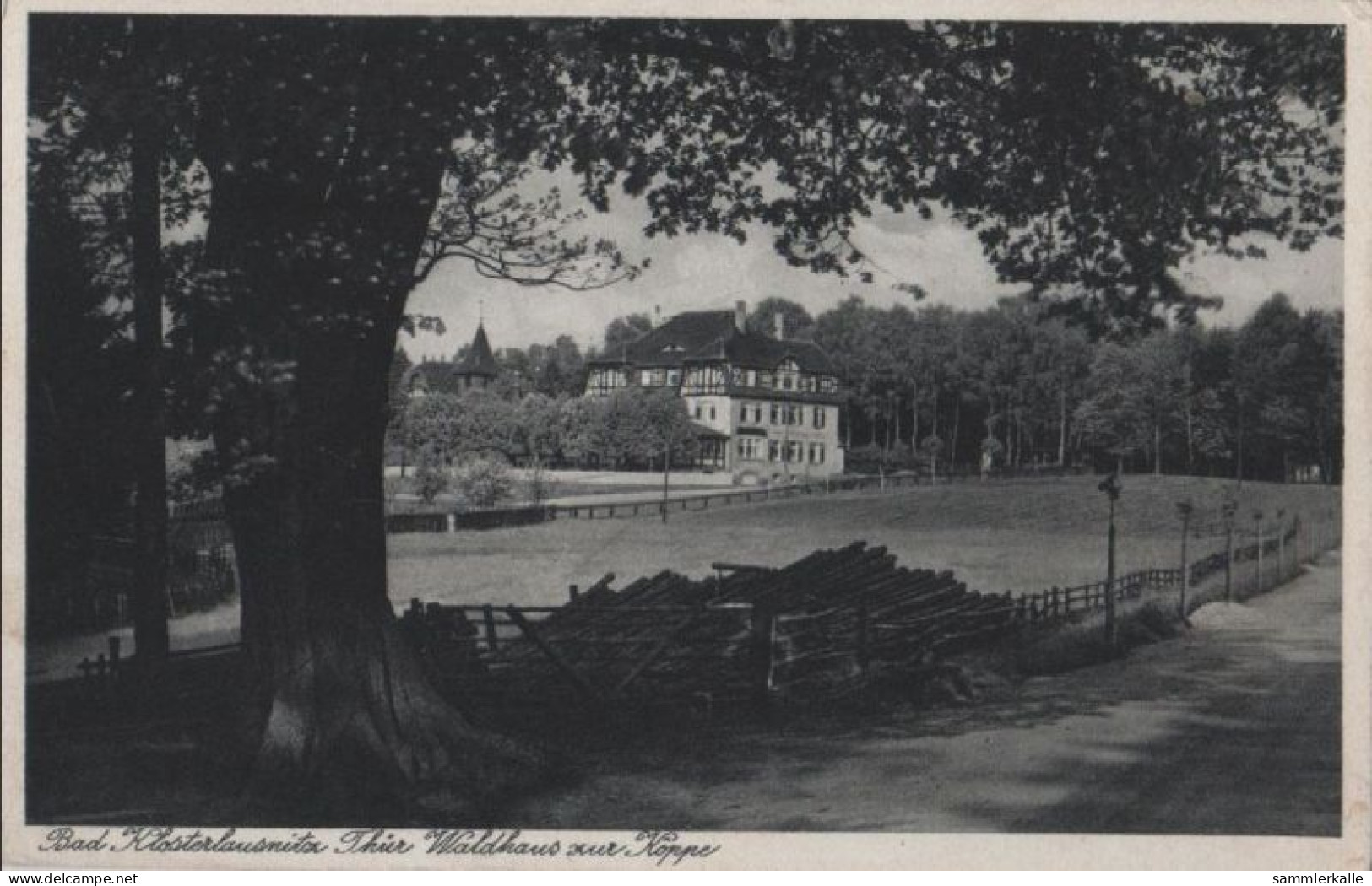 84008 - Bad Klosterlausnitz - Waldhaus Zur Köppe - 1939 - Bad Klosterlausnitz