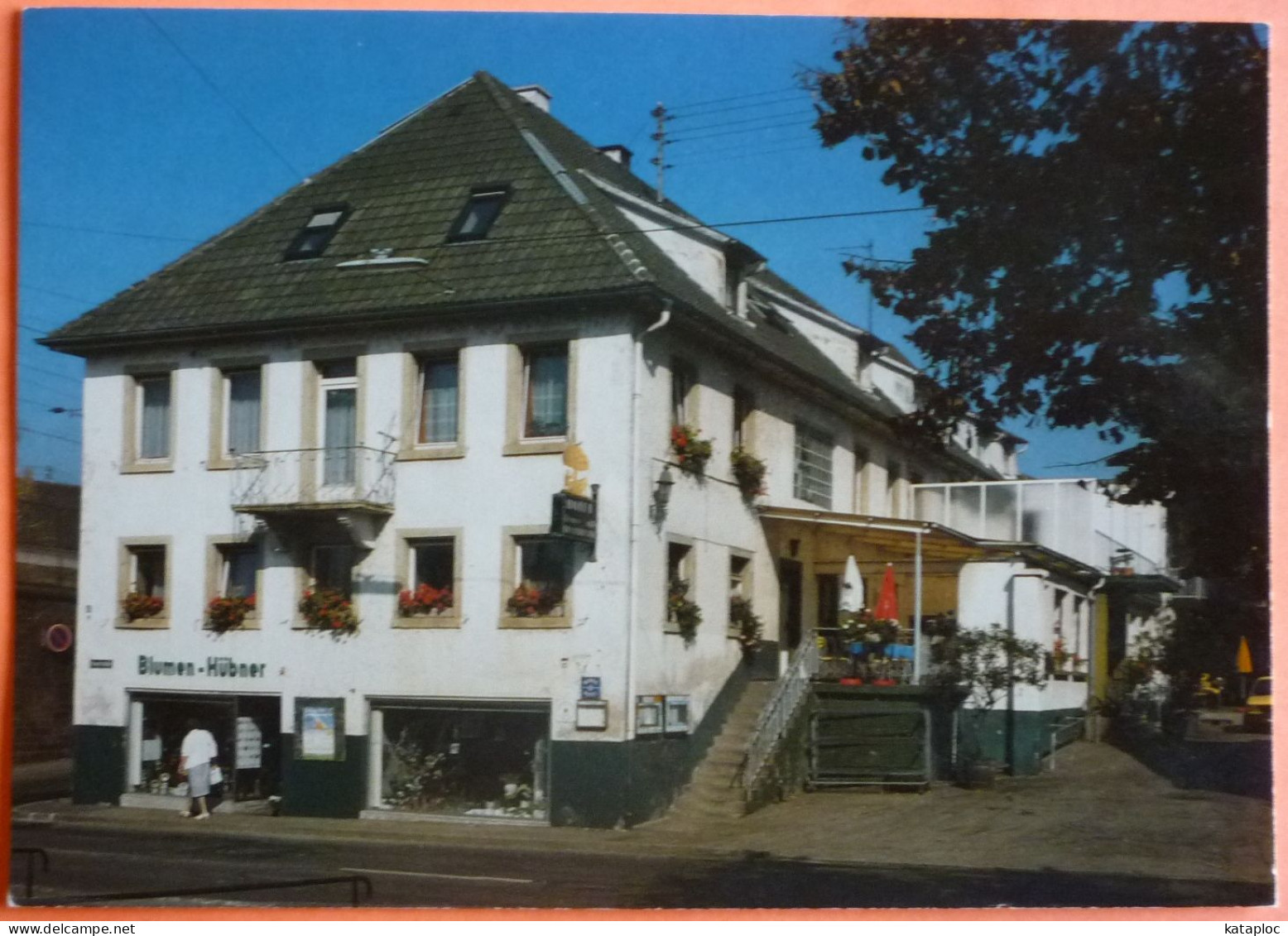 CARTE DENZLINGEN - GASTHOF GRUNER BAUM -SCAN RECTO/VERSO -9 - Emmendingen