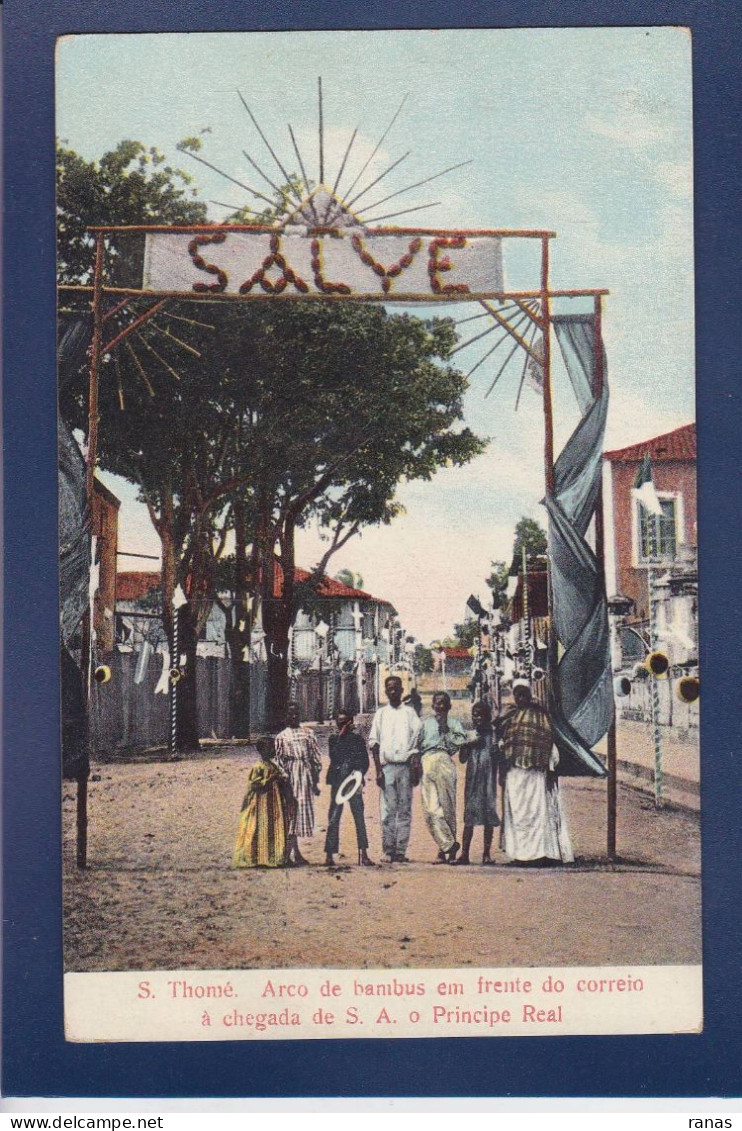 CPA Sao Tome Et Principe Non Circulée Afrique Noire Angola Colonie Portugal - Sao Tome Et Principe