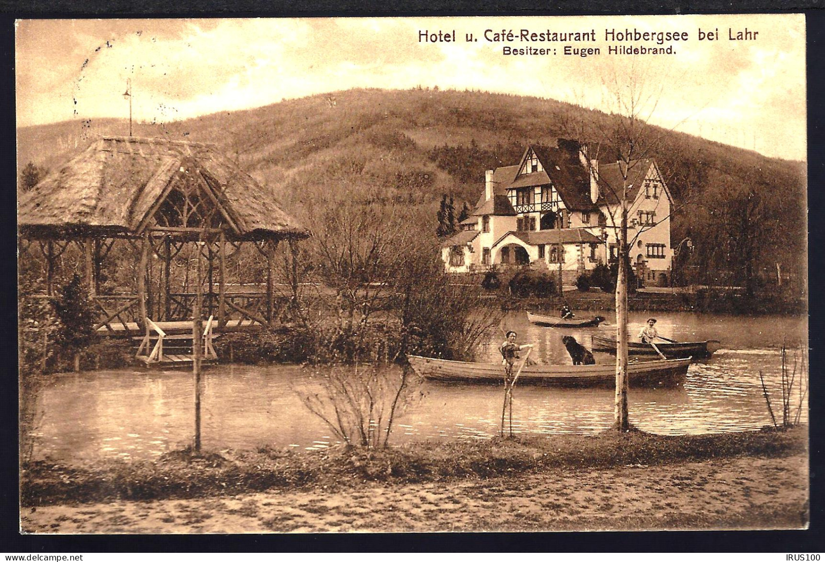 HOHBERGSEE BEI LAHR - ANIMATION - 1913  - Lahr