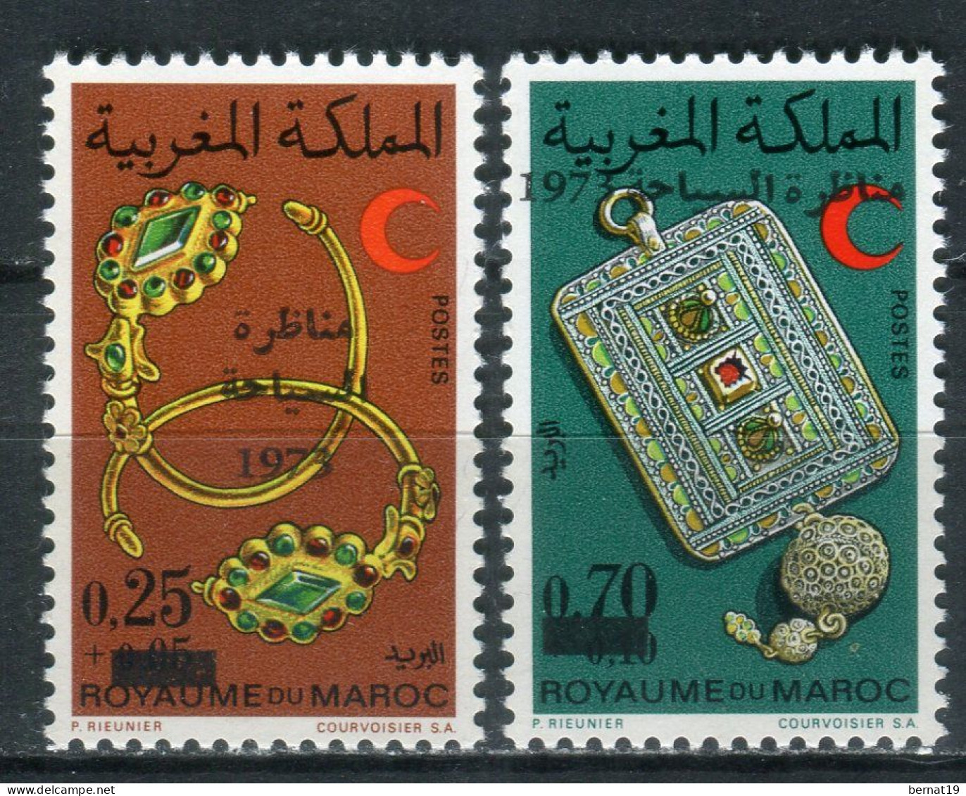 Marruecos 1973. Yvert 675-76 ** MNH. - Morocco (1956-...)