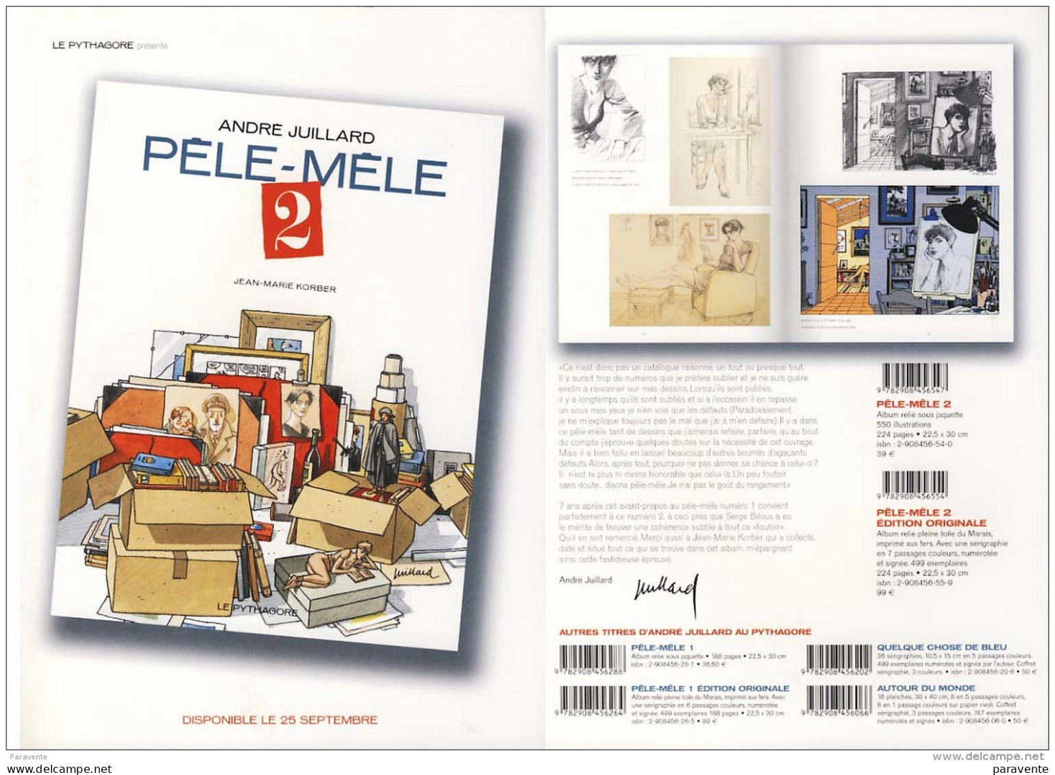 JUILLARD : Flyer PELE MELE 2 - Juillard