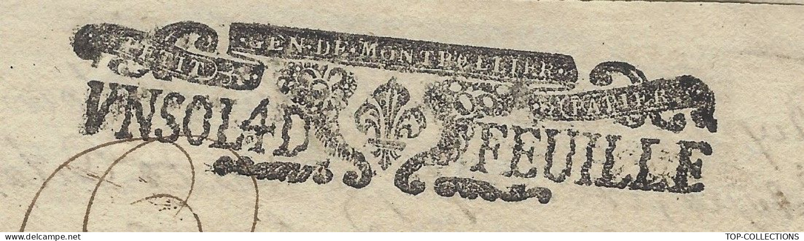 1712 GENERALITE DE MONTPELLIER  Au Nom De Dieu ..vente PAR NOTAIRE SIGN . V.SCANS - Gebührenstempel, Impoststempel